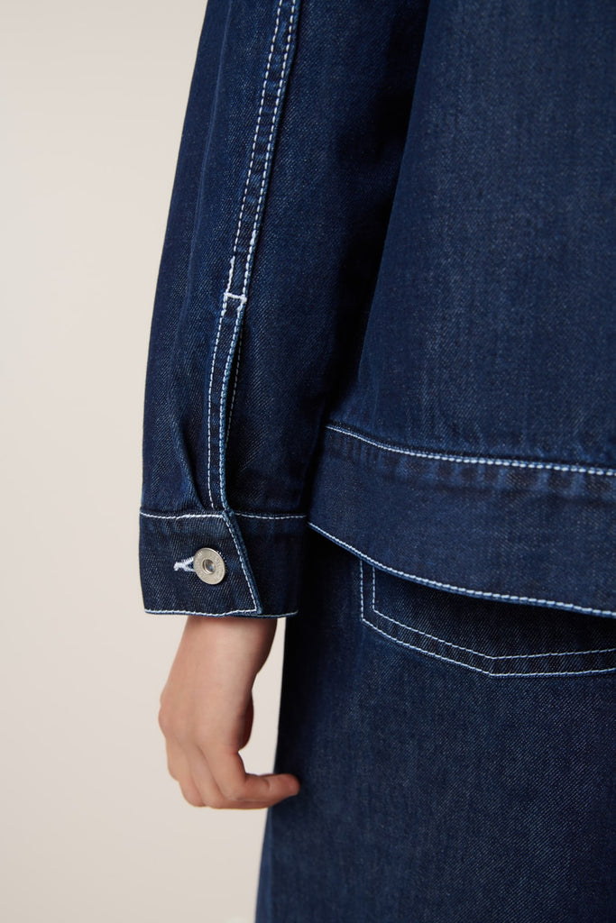 Worker Jacket - Indigo Denim 