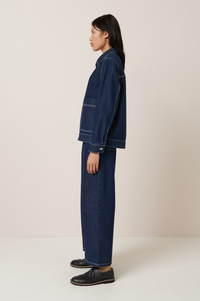Worker Jacket - Indigo Denim 