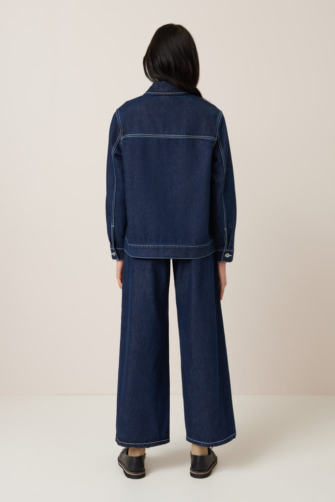 Worker Jacket - Indigo Denim 