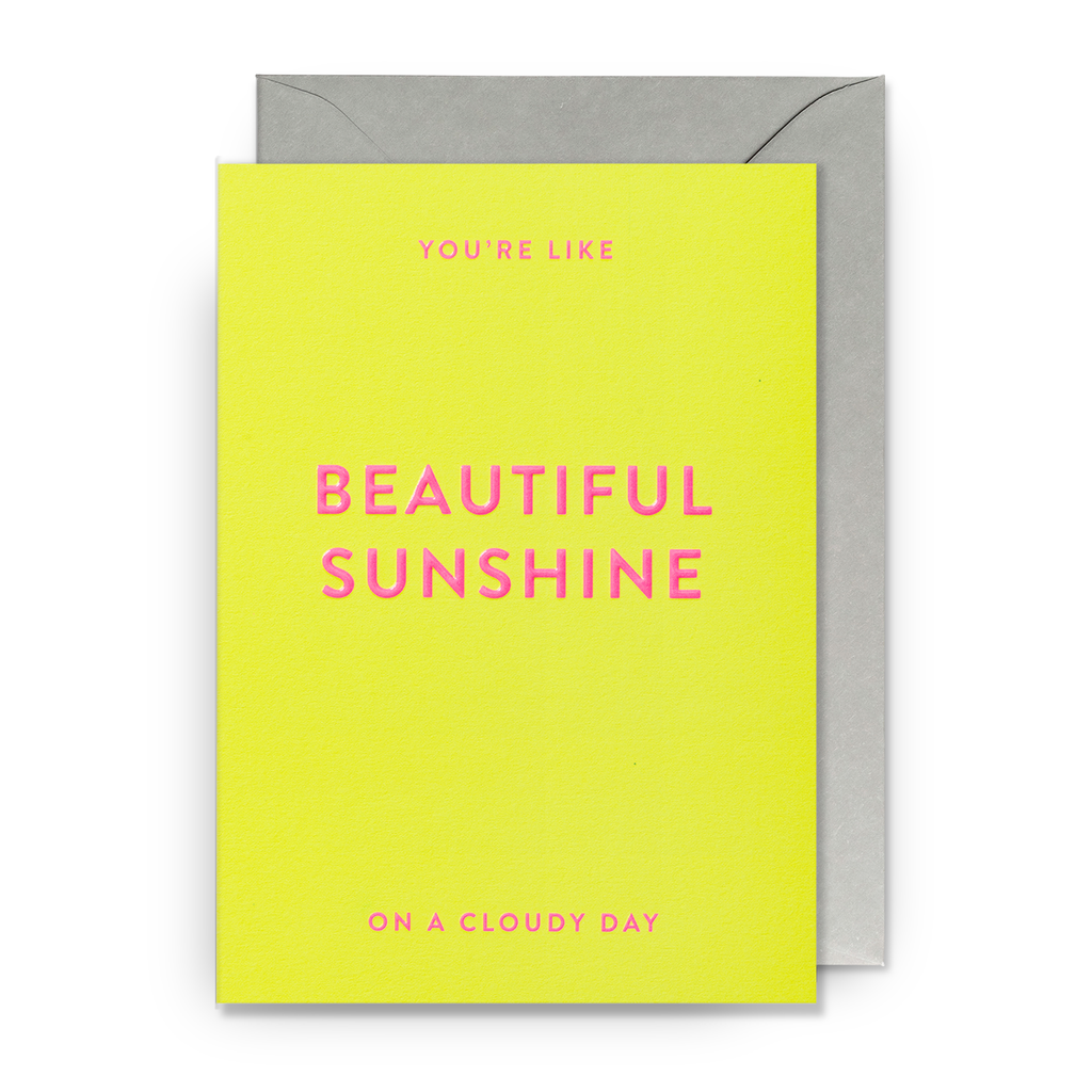 Card - Beautiful Sunshine