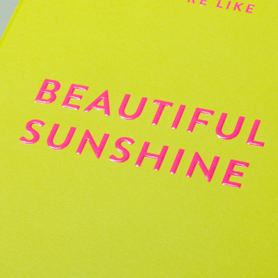 Card - Beautiful Sunshine