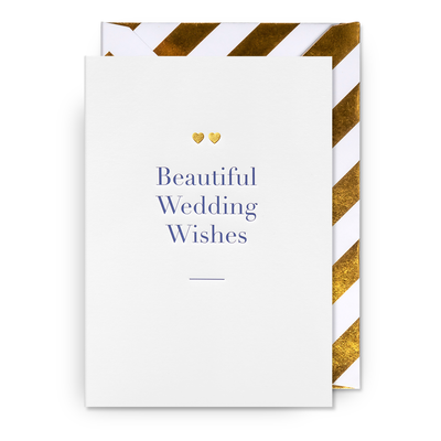 Card - Beautiful Wedding Wishes