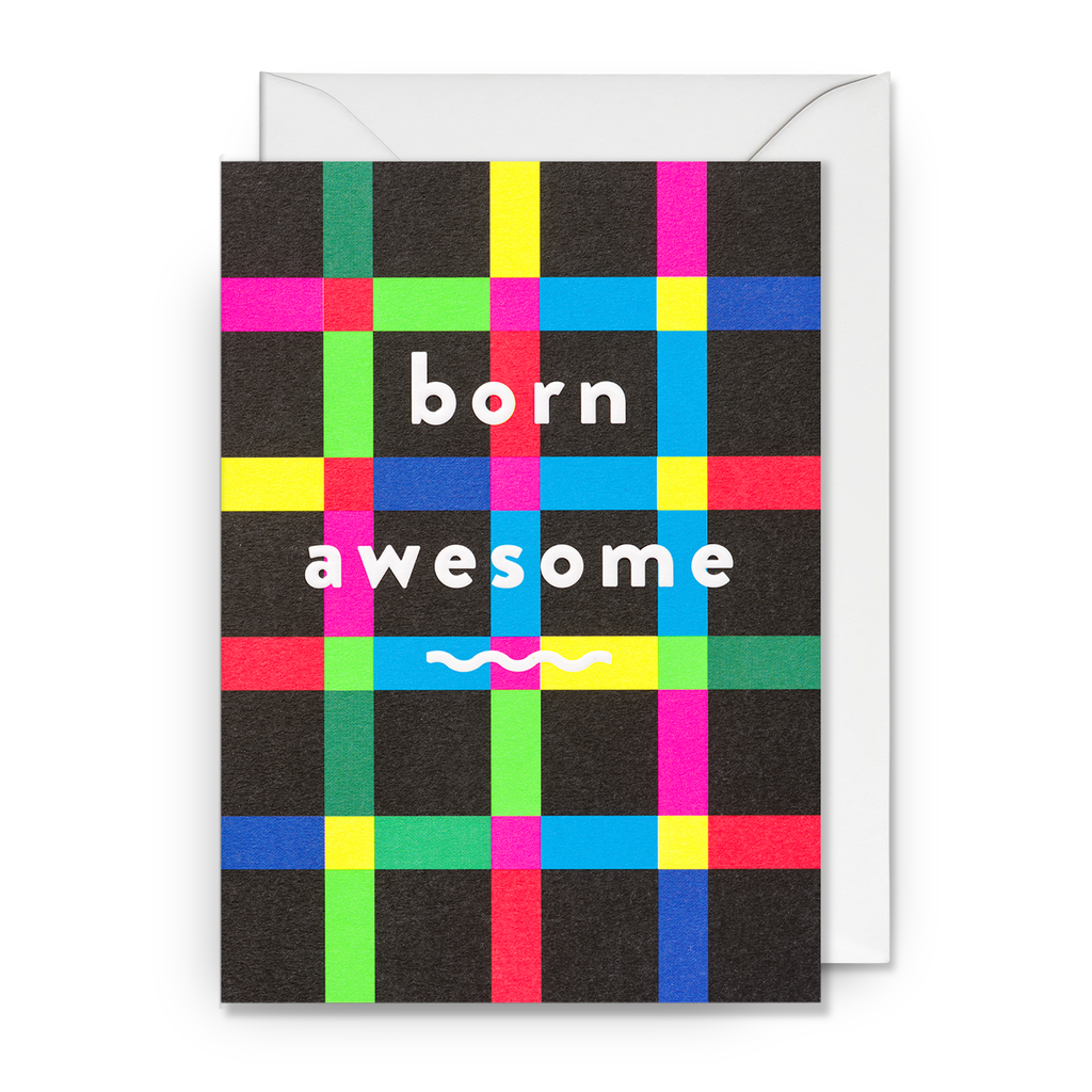 Card - Born Awesome