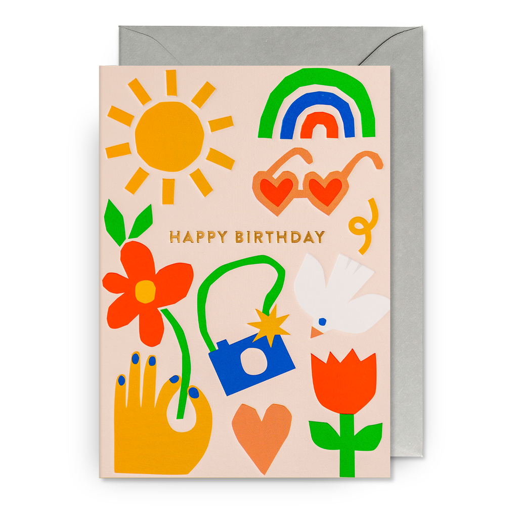 Card - Collage Birthday