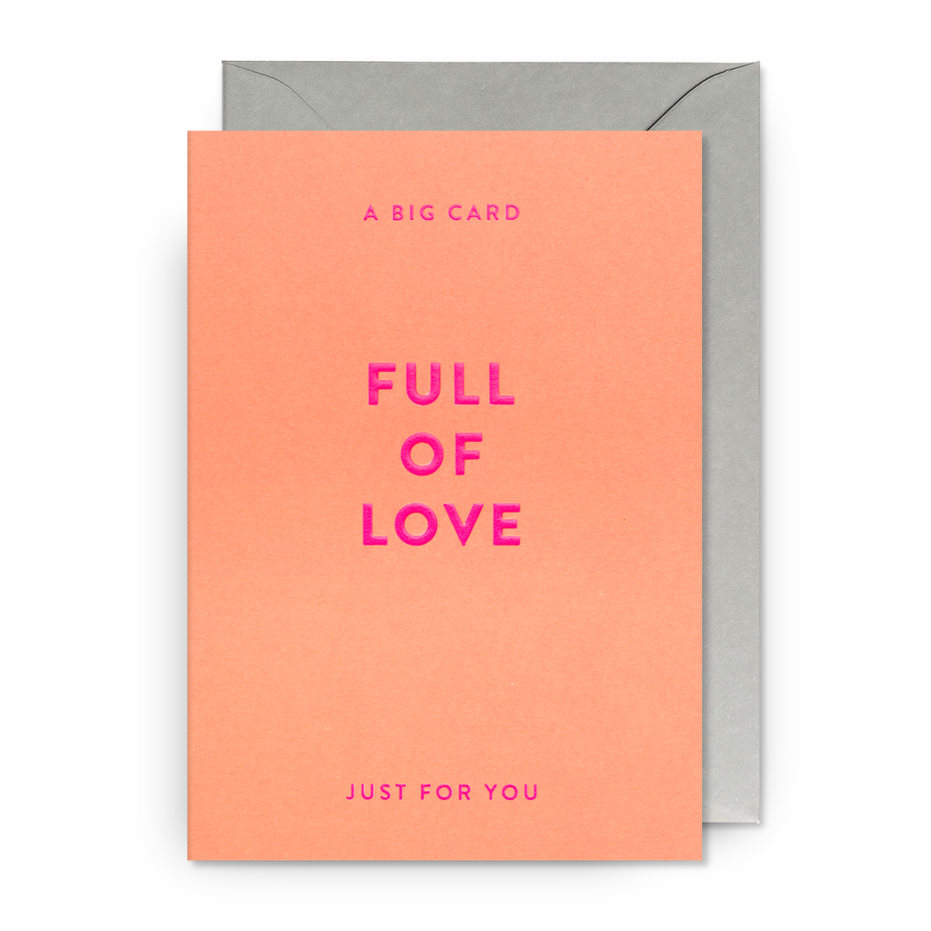 Card - Full of Love