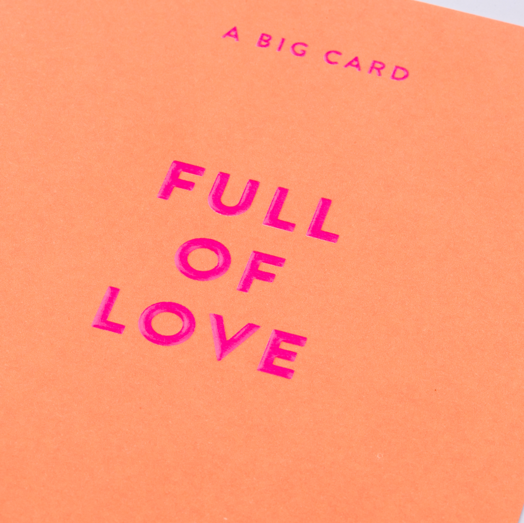 Card - Full of Love