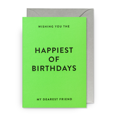 Card - Happiest of Birthdays