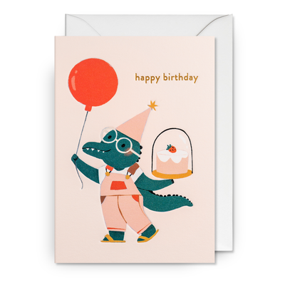 Card - Happy Birthday Crocodile