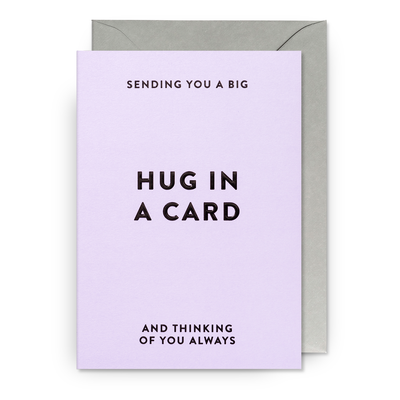 Card - Hug in a Card