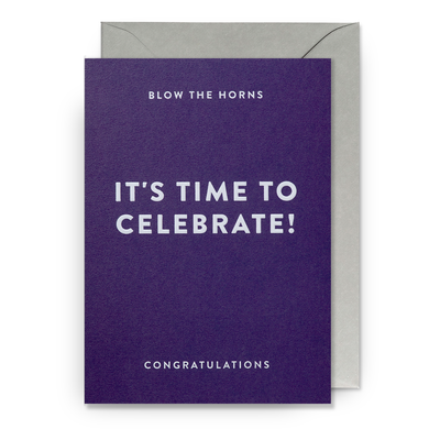 Card - It's Time to Celebrate!