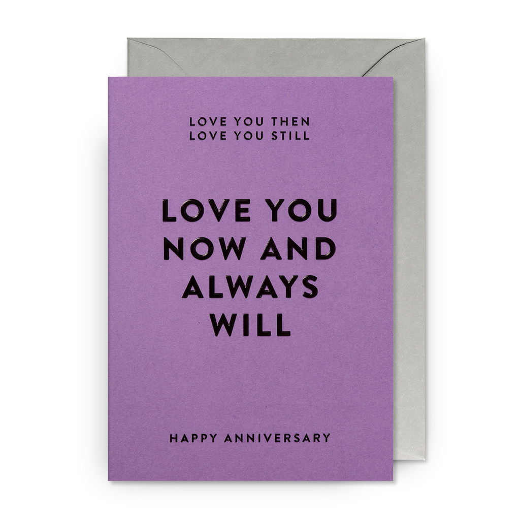 Card - Love You Now & Always Will