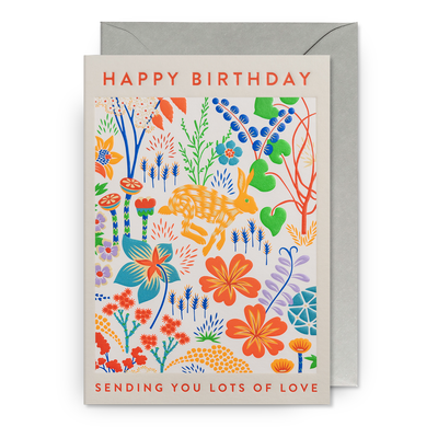 Card - Lyckeflykt Happy Birthday