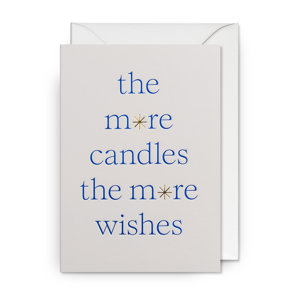 Card - More Candles, More Wishes