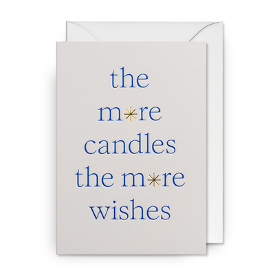 Card - More Candles, More Wishes