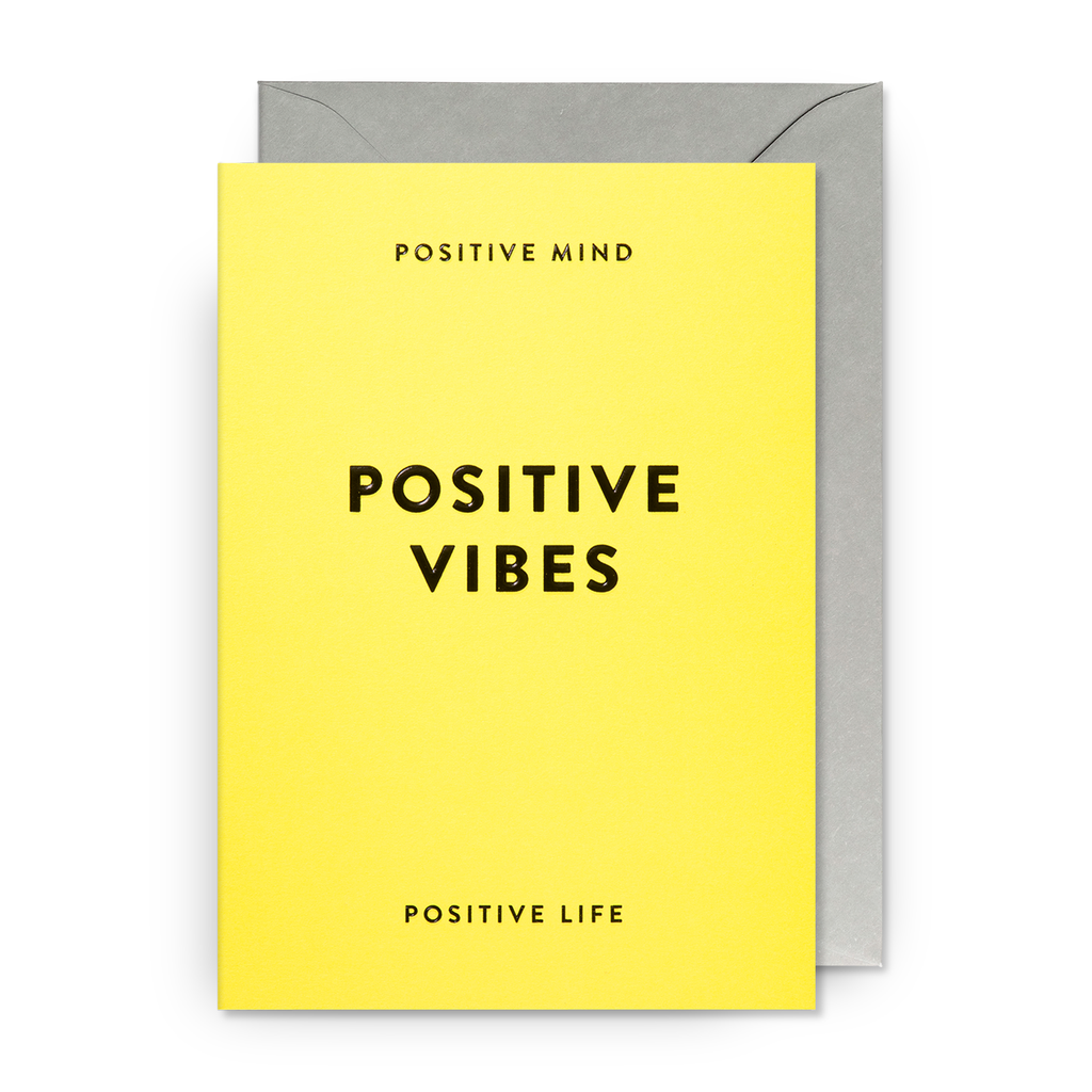 Card - Positive Vibes