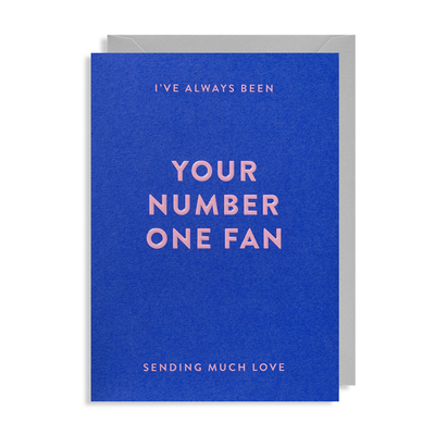 Card - Your Number One Fan