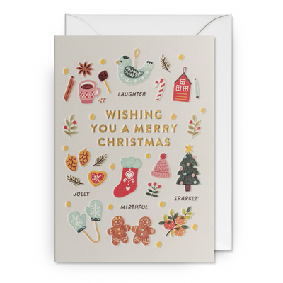 Card - A Merry Christmas