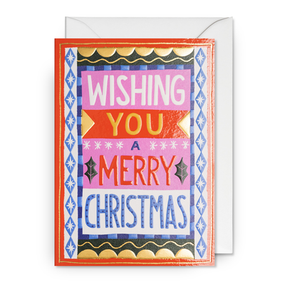 Card - Wishing You a Merry Christmas