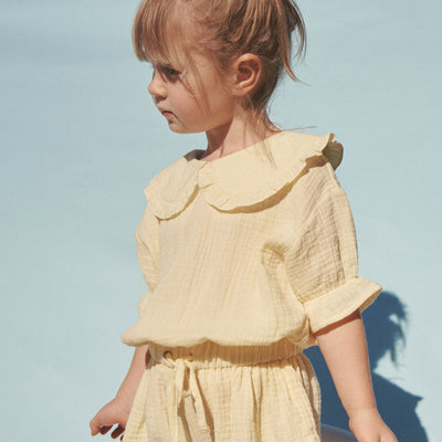 Poppy Playsuit - Daffodil