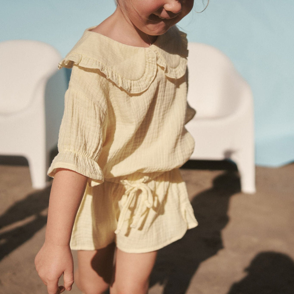 Poppy Playsuit - Daffodil