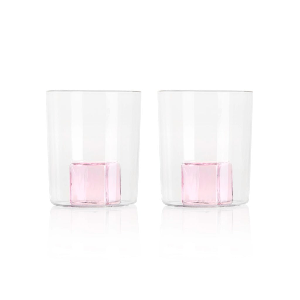 Pink Ice Tumbler Set