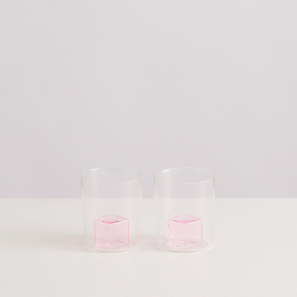 Pink Ice Tumbler Set