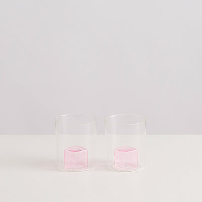 Pink Ice Tumbler Set