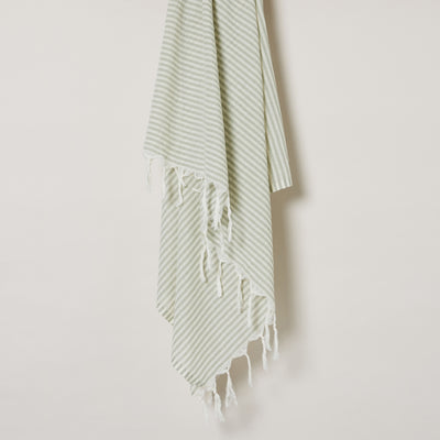 Turkish Beach Towel - Evergreen