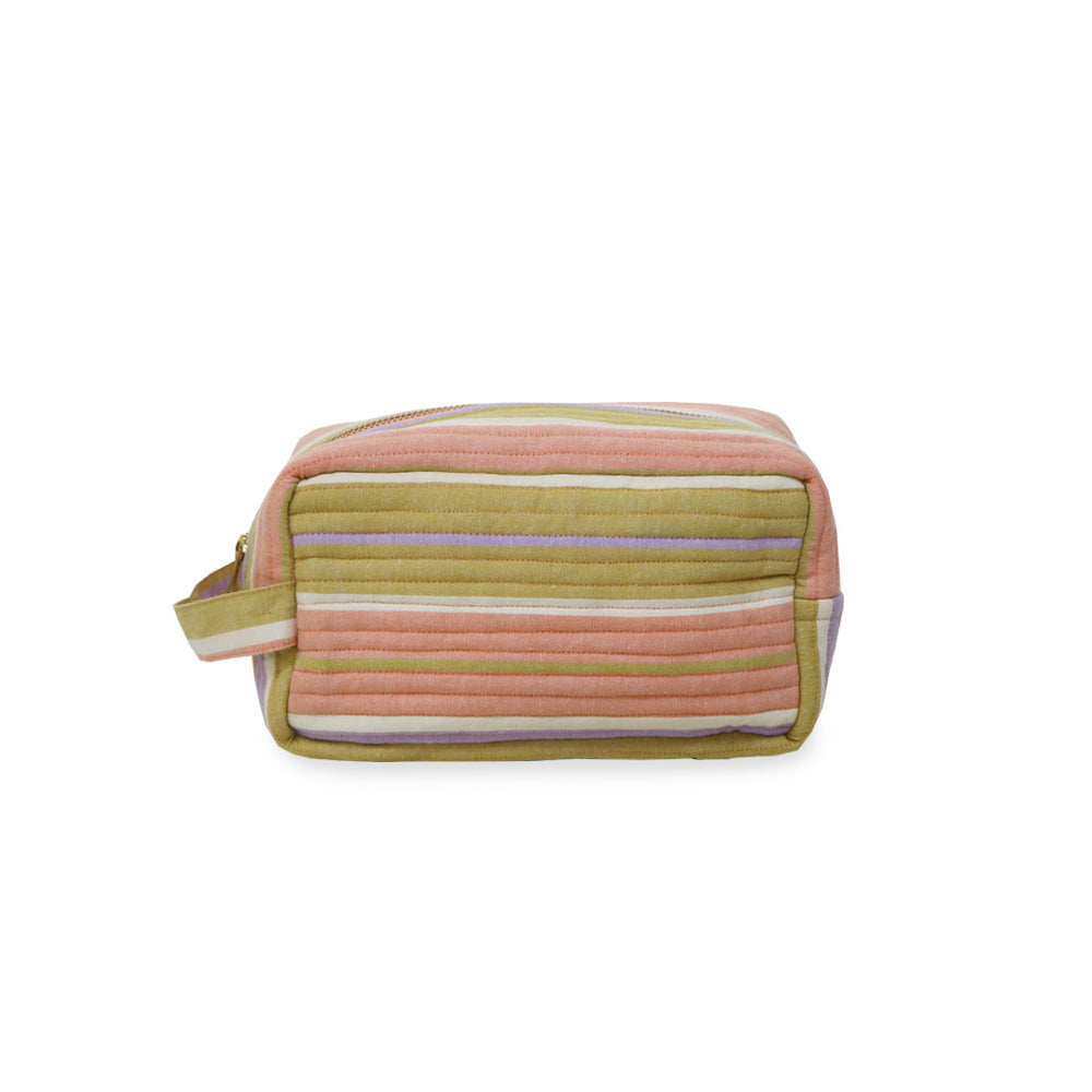 Miami Stripe Dopp Kit