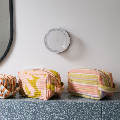 Miami Stripe Dopp Kit