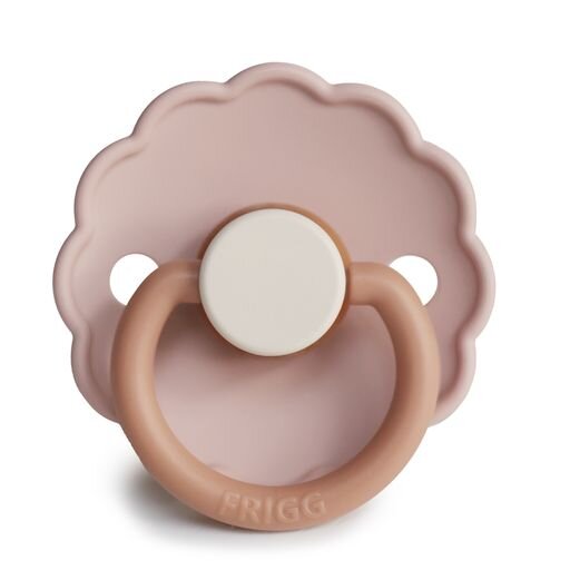 Daisy Pacifier Set - Biscuit