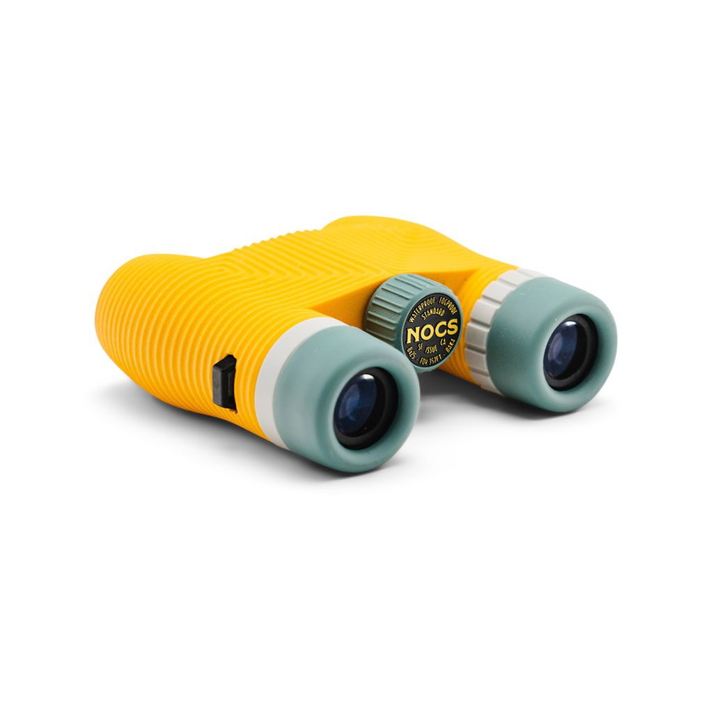 Standard Issue Waterproof Binoculars - Canary Yellow