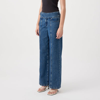 Marley Wide Leg Jean - Dusk