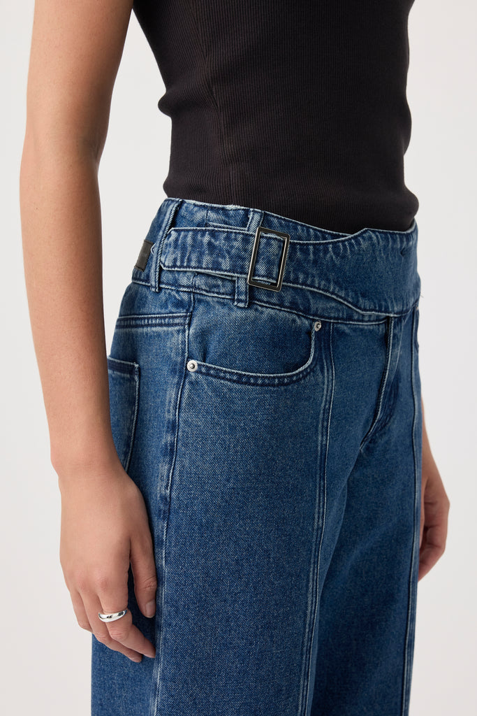 Marley Wide Leg Jean - Dusk