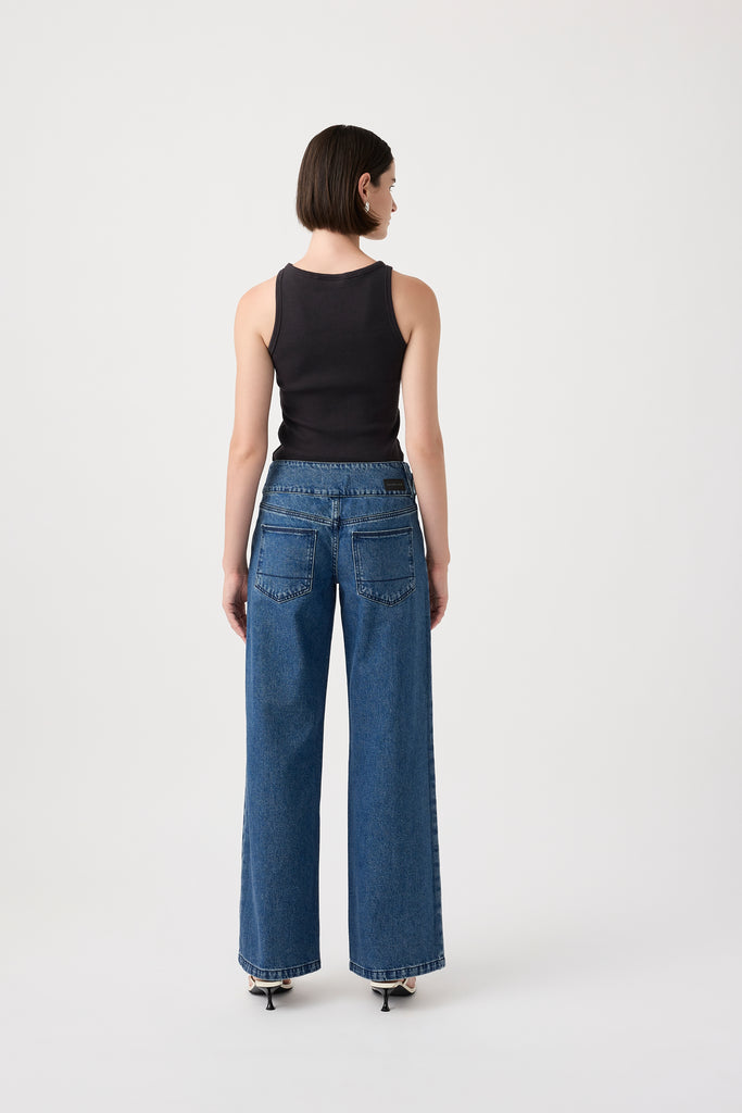 Marley Wide Leg Jean - Dusk