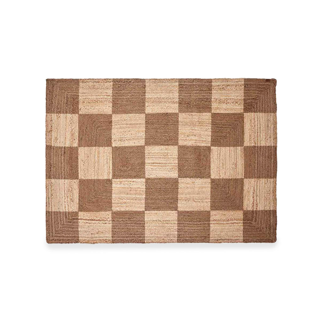 Chess Jute Rug