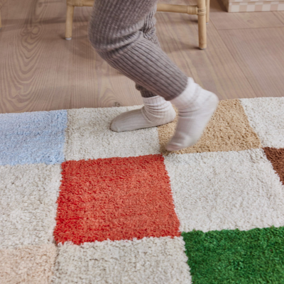 Colourful Chess Rugs