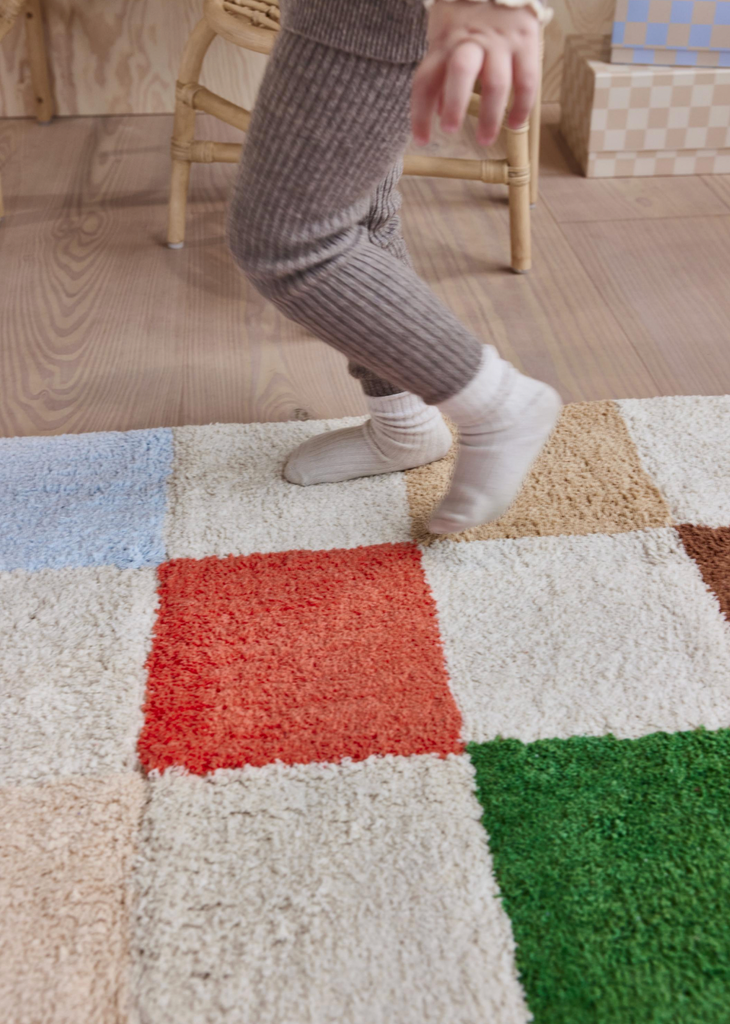 Colourful Chess Rugs