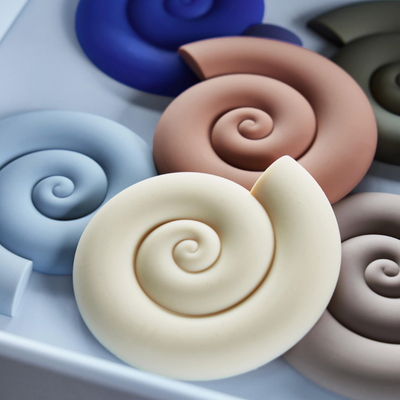 Nautilus Trivet - Clay