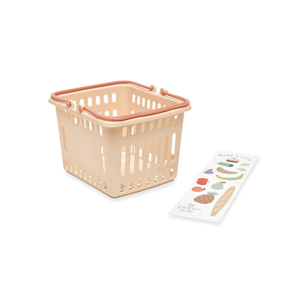 Yummy Shopping Basket - Coral