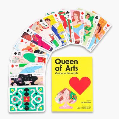 Queen of Arts Playing Cards