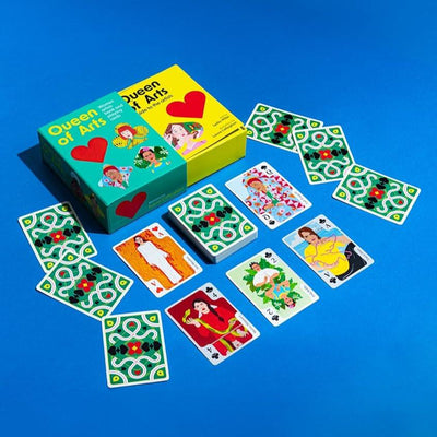 Queen of Arts Playing Cards