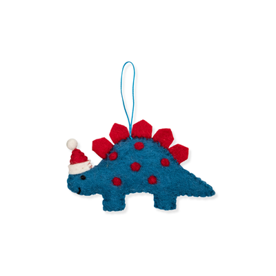 Christmas Decoration - Blue Dinosaur