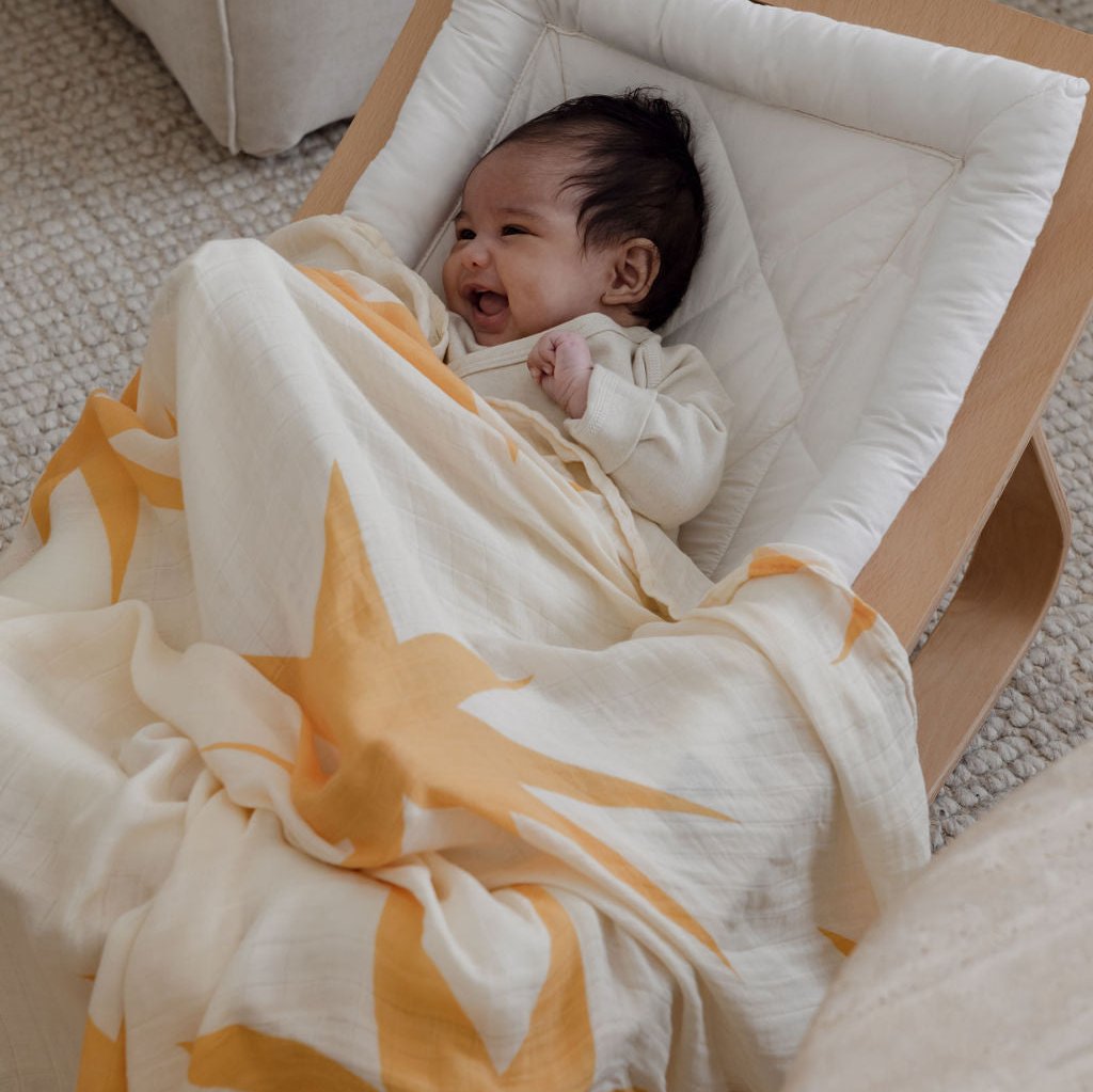 Bamboo Swaddle - Sunburst