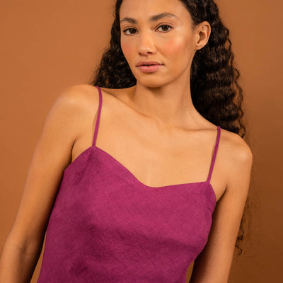 Marla Dress - Magenta