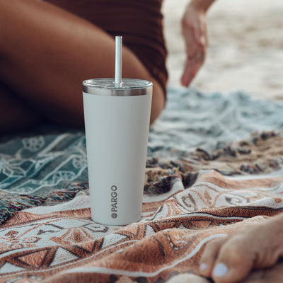 Insulated Smoothie Cup - Bone White