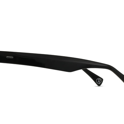 Carby - Recycled Black / Green Polarized