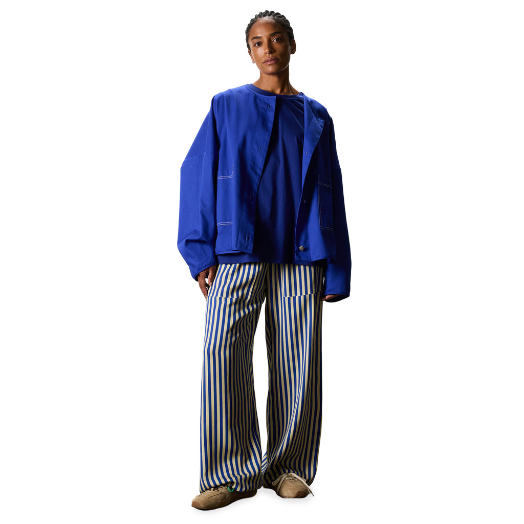 Marc Pants - Blue & Cream Stripe