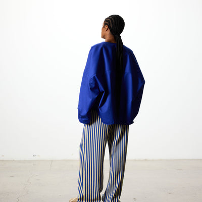 Marc Pants - Blue & Cream Stripe