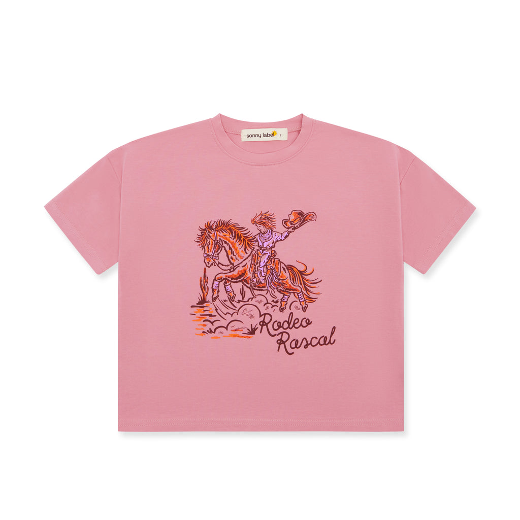 Rodeo Rascal Tee - Salmon